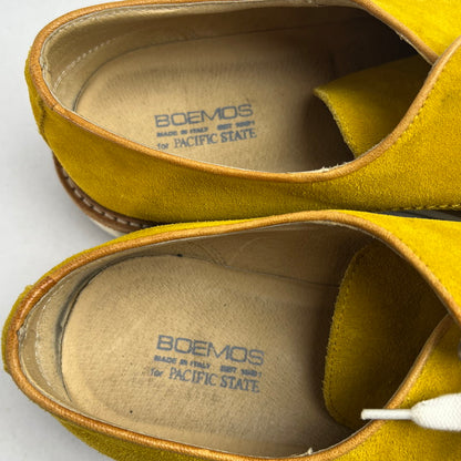 【中古品】【メンズ】 BOEMOS ボエモス スウェードシューズ YELLOW SIZE:43 ※使用感有 靴 シューズ 165-260804-io-18-fuzh 万代Net店