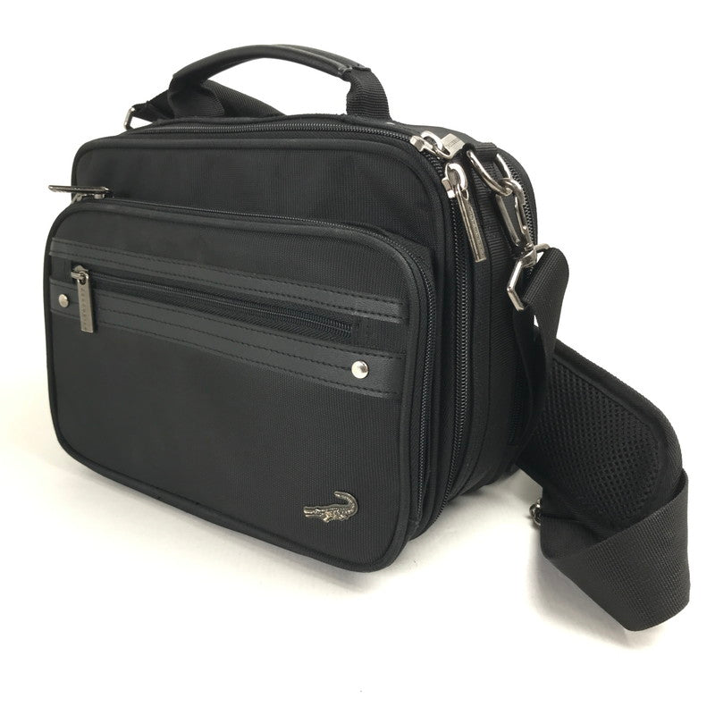 【中古品】【メンズ】 CROCODILE クロコダイル バッグ BLACK マルチ カバン 鞄 かばん ※底に白い汚れあり 188-260711-io-68-fuzh 万代Net店