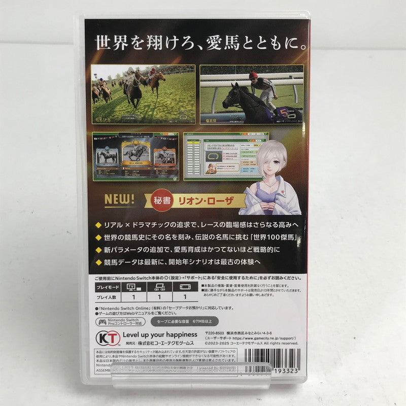 【中古美品】 Winning Post 10 2025 ウイニングポスト10 Nintendo Switch ニンテンドースイッチ ゲームソフト 動作確認済 [CERO区分_A / 全年齢対象商品] 260611-io-20-fuz 万代Net店