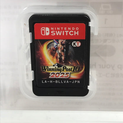 【中古美品】 Winning Post 10 2025 ウイニングポスト10 Nintendo Switch ニンテンドースイッチ ゲームソフト 動作確認済 [CERO区分_A / 全年齢対象商品] 260611-io-20-fuz 万代Net店