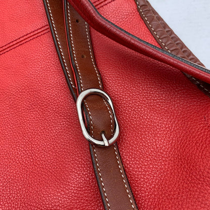 【中古品】【レディース】 SOMES ソメス バッグ RED 2WAY カバン かばん ショルダーバッグ ※使用感有 188-260803-io-11-fuzh 万代Net店