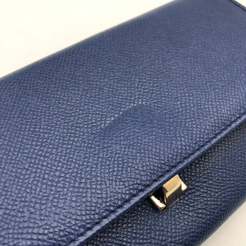 【中古品】【メンズ】 BVLGARI ブルガリ 36317 ブルーダリア 長財布 財布 ロゴクリップ サークルクリップ 181-260610-mh-10-fuzh カラー：ブルー 万代Net店