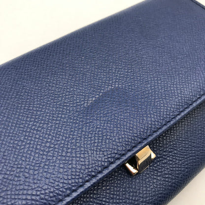 【中古品】【メンズ】 BVLGARI ブルガリ 36317 ブルーダリア 長財布 財布 ロゴクリップ サークルクリップ 181-260610-mh-10-fuzh カラー：ブルー 万代Net店