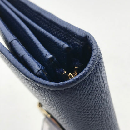【中古品】【メンズ】 BVLGARI ブルガリ 36317 ブルーダリア 長財布 財布 ロゴクリップ サークルクリップ 181-260610-mh-10-fuzh カラー：ブルー 万代Net店