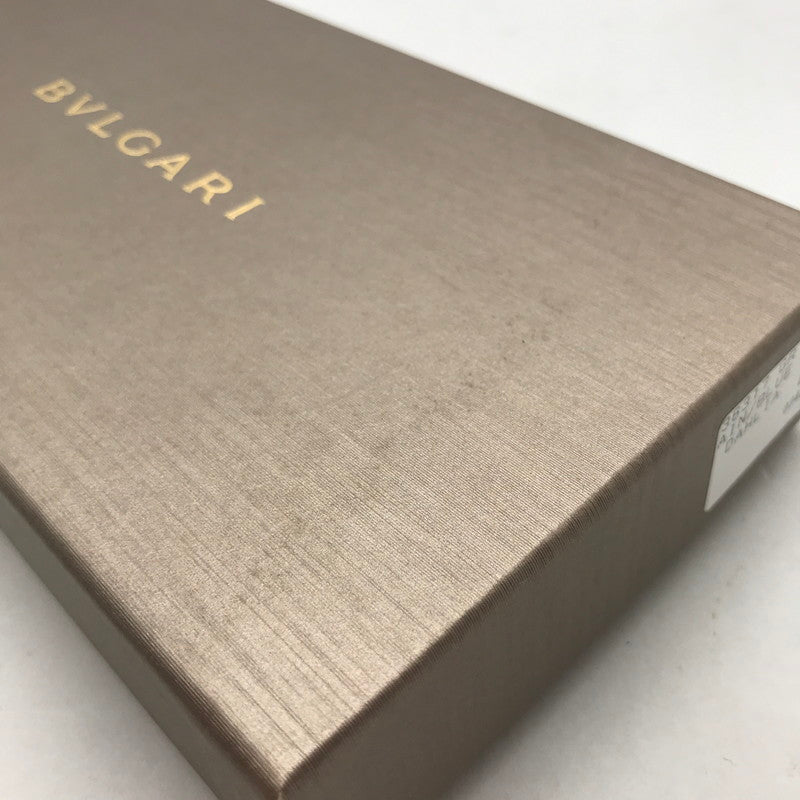 【中古品】【メンズ】 BVLGARI ブルガリ 36317 ブルーダリア 長財布 財布 ロゴクリップ サークルクリップ 181-260610-mh-10-fuzh カラー：ブルー 万代Net店