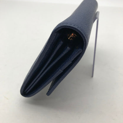 【中古品】【メンズ】 BVLGARI ブルガリ 36317 ブルーダリア 長財布 財布 ロゴクリップ サークルクリップ 181-260610-mh-10-fuzh カラー：ブルー 万代Net店
