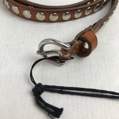 【中古品】【メンズ】 DIESEL ディーゼル スタッズベルト BROWN タグ付 ベルト 205-260731-io-26-fuzh カラー：ブラウン 万代Net店