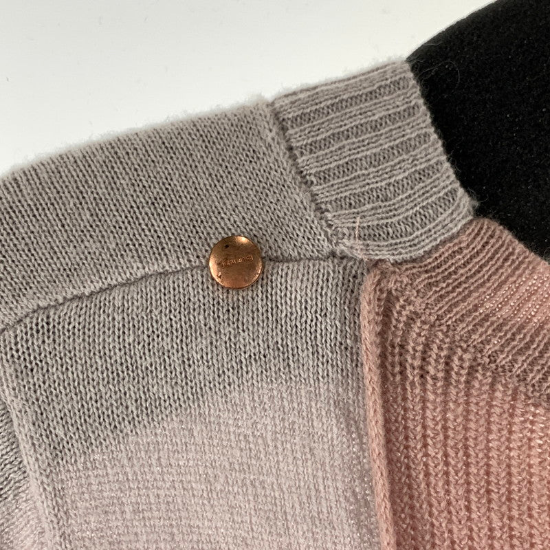 【中古品】【レディース】 DIESEL ディーゼル ワンピース 切替 ニットワンピ ピンク SIZE:S ※ボタン部分スレキズあり 170-260818-io-04-fuzh 万代Net店