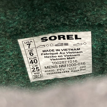 【中古品】【メンズ】 SOREL ソレル NM1000-016 CARIBOU WP カリブー スノーブーツ ウィンターブーツ 靴 167-260929-vt-89-fuzh サイズ：25cm カラー：ブラック 万代Net店