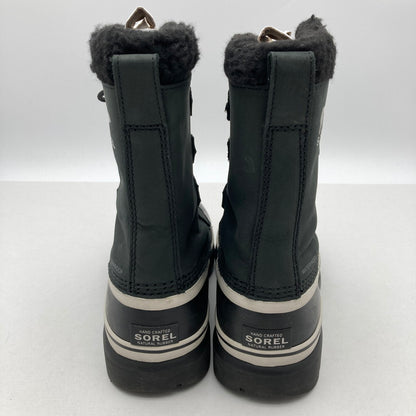 【中古品】【メンズ】 SOREL ソレル NM1000-016 CARIBOU WP カリブー スノーブーツ ウィンターブーツ 靴 167-260929-vt-89-fuzh サイズ：25cm カラー：ブラック 万代Net店