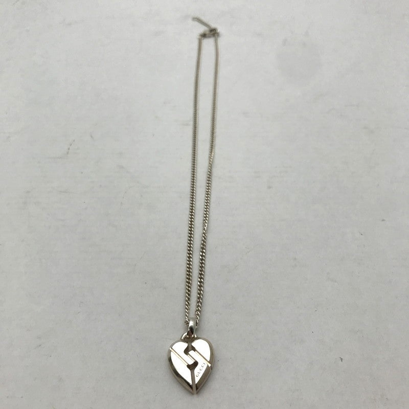 【中古品】【レディース】 GUCCI グッチ ノット ハート ペンダント SILVER925 SV925 シルバー 182-260610-mh-12-fuzh カラー：シルバー 万代Net店