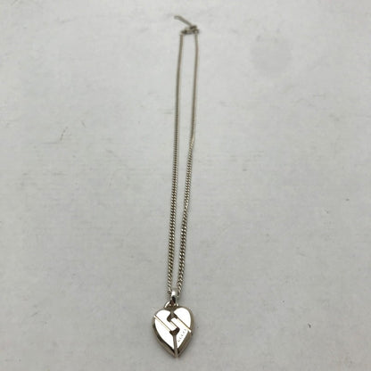 【中古品】【レディース】 GUCCI グッチ ノット ハート ペンダント SILVER925 SV925 シルバー 182-260610-mh-12-fuzh カラー：シルバー 万代Net店
