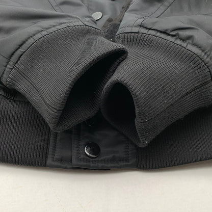 【中古品】【メンズ】 DIESEL J-BULC-PATCH ディーゼル ボンバージャケット 中綿ジャケット アウター ブルゾン ブランド 古着 141-260614-gm-30-fuz サイズ：L カラー：ブラック 万代Net店