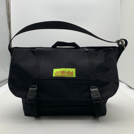 【中古品】【メンズ】 MANHATTAN PORTAGE マンハッタン ポーテージ メッセンジャーバッグ ショルダーバッグ 鞄 カバン 188-260608-mh-16-fuzh カラー：ブラック 万代Net店