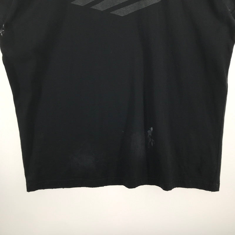 【中古品】【メンズ】 BALENCIAGA バレンシアガ 787349 TQVU4 LOGO SS TEE ロゴ Tシャツ 半袖 トップス 古着 141-260610-mh-03-fuzh サイズ：02 カラー：ブラック 万代Net店