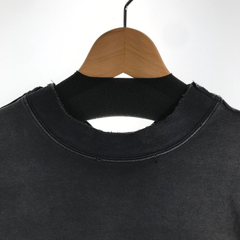 【中古品】【メンズ】 BALENCIAGA バレンシアガ 791613 TQVQ6 TAPE TYPE LS TEE 24SS ロング Tシャツ トップス 古着 141-260610-mh-04-fuzh サイズ：L カラー：ブラック 万代Net店