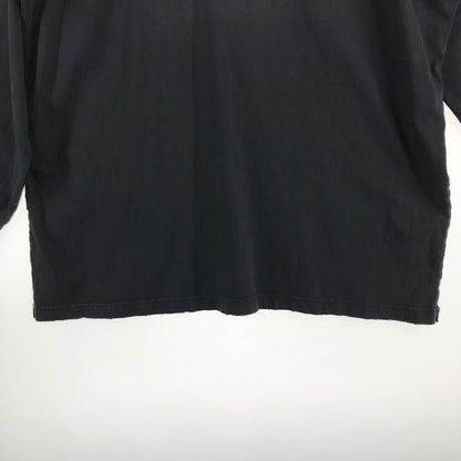 【中古品】【メンズ】 BALENCIAGA バレンシアガ 791613 TQVQ6 TAPE TYPE LS TEE 24SS ロング Tシャツ トップス 古着 141-260610-mh-04-fuzh サイズ：L カラー：ブラック 万代Net店