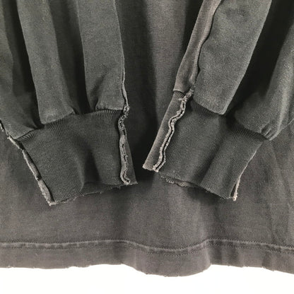 【中古品】【メンズ】 BALENCIAGA バレンシアガ 791613 TQVQ6 TAPE TYPE LS TEE 24SS ロング Tシャツ トップス 古着 141-260610-mh-04-fuzh サイズ：L カラー：ブラック 万代Net店