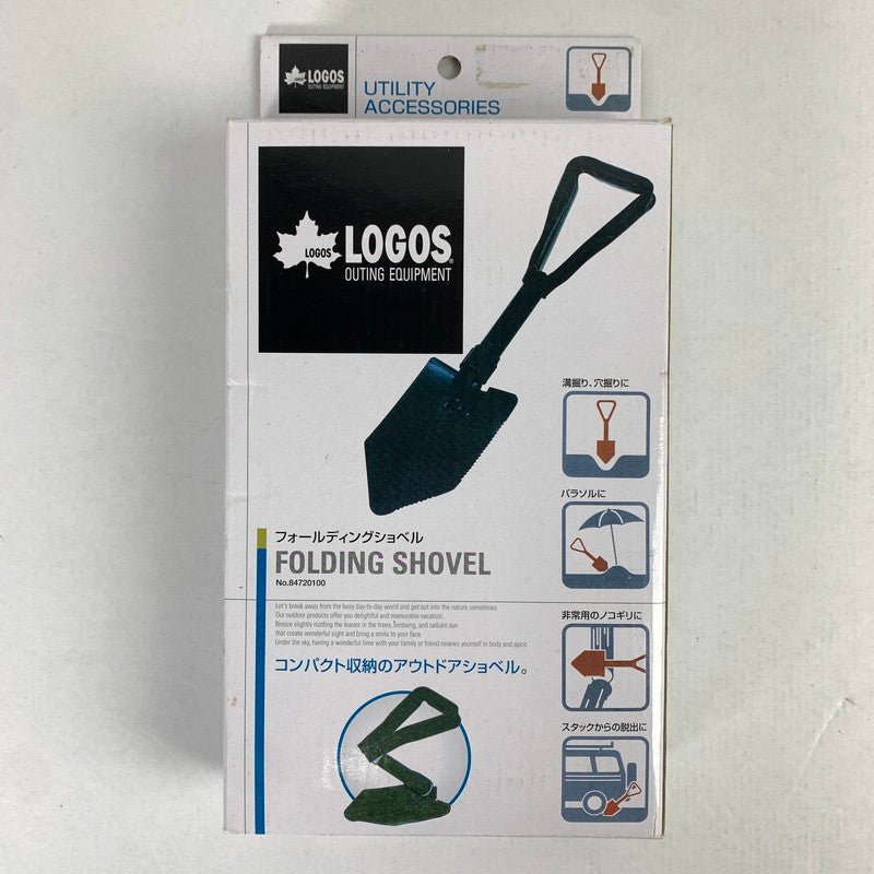 【未使用品】 LOGOS フォールディングショベル コンパクト アウトドア 101-260609-MO-09-fuz 万代Net店