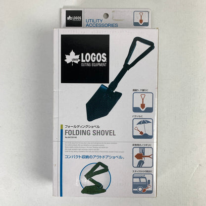 【未使用品】 LOGOS フォールディングショベル コンパクト アウトドア 101-260609-MO-09-fuz 万代Net店