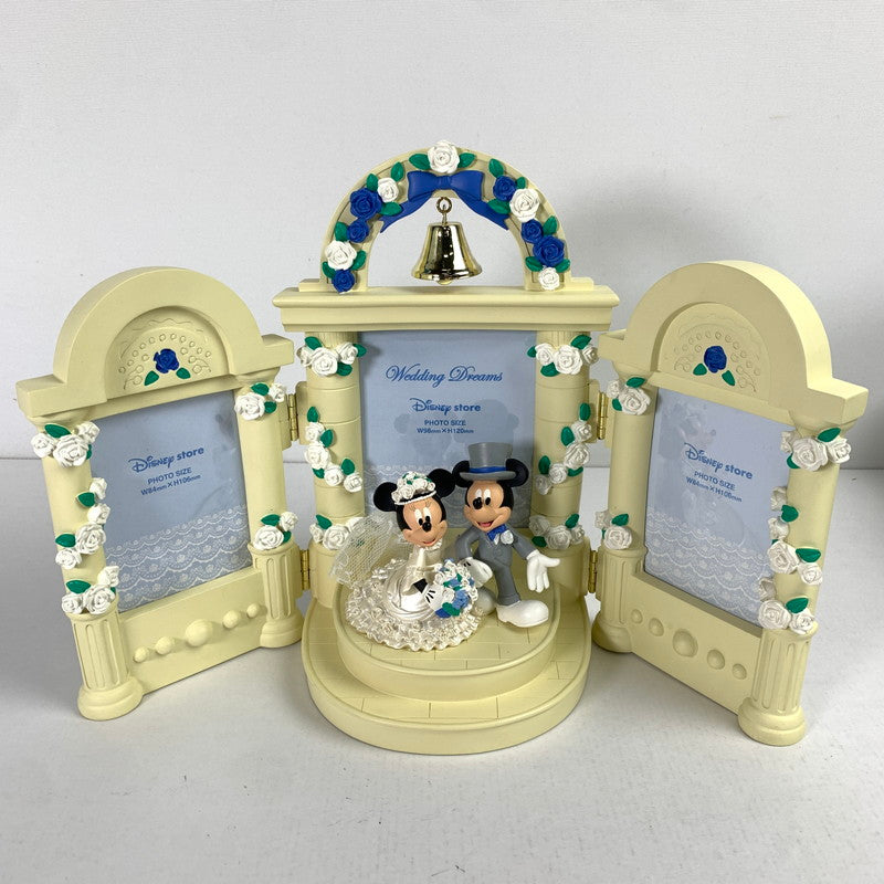 【現状渡し品】 ディズニーストア ミッキー ミニー ウエディングドリーム フォトフレーム 101-260609-MO-10-fuz 万代Net店