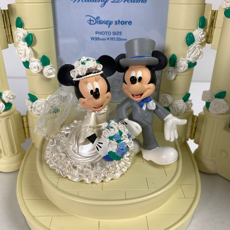 【現状渡し品】 ディズニーストア ミッキー ミニー ウエディングドリーム フォトフレーム 101-260609-MO-10-fuz 万代Net店