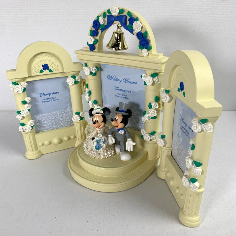 【現状渡し品】 ディズニーストア ミッキー ミニー ウエディングドリーム フォトフレーム 101-260609-MO-10-fuz 万代Net店