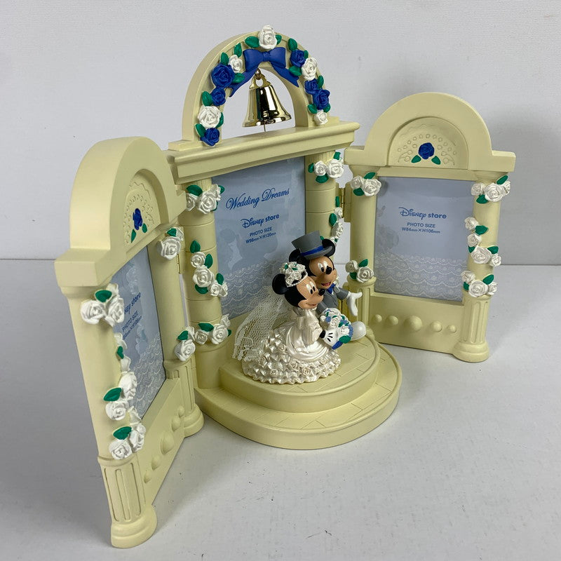 【現状渡し品】 ディズニーストア ミッキー ミニー ウエディングドリーム フォトフレーム 101-260609-MO-10-fuz 万代Net店