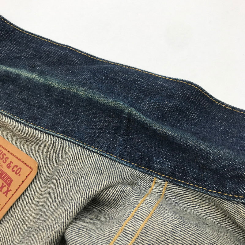 【中古品】【メンズ】 LEVIS リーバイス 71557 DENIM JACKET デニム ジャケット アウター 古着 145-260610-mh-01-fuzh サイズ：40 カラー：インディゴ 万代Net店