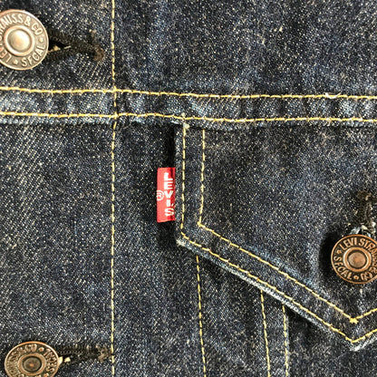 【中古品】【メンズ】 LEVIS リーバイス 71557 DENIM JACKET デニム ジャケット アウター 古着 145-260610-mh-01-fuzh サイズ：40 カラー：インディゴ 万代Net店