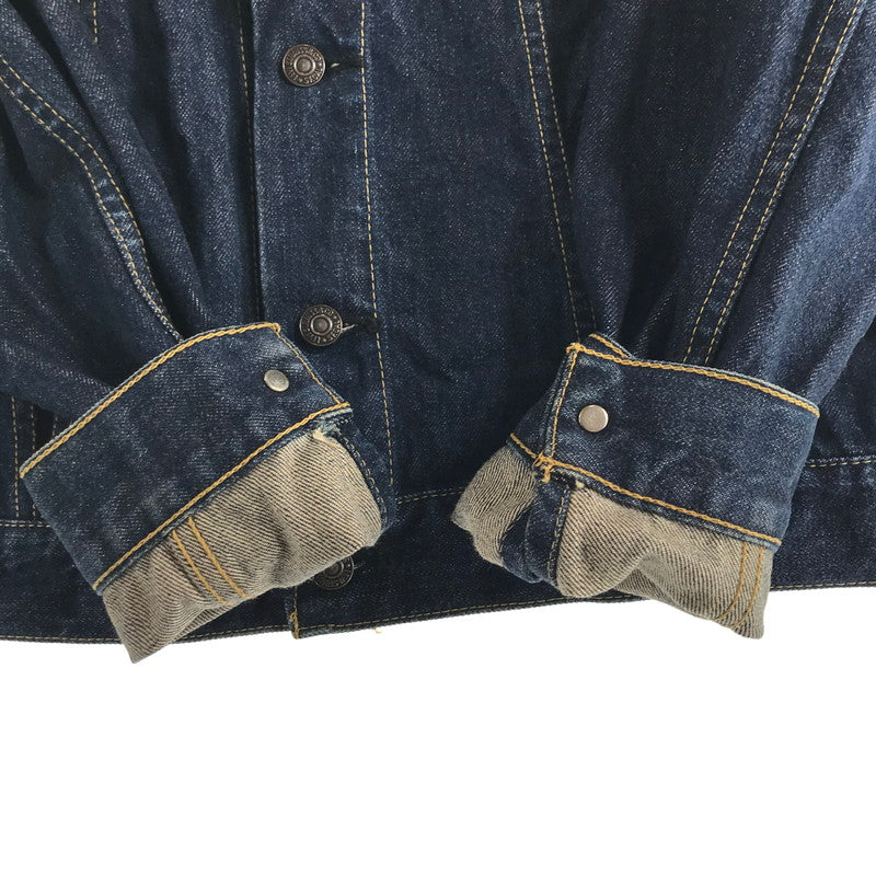 【中古品】【メンズ】 LEVIS リーバイス 71557 DENIM JACKET デニム ジャケット アウター 古着 145-260610-mh-01-fuzh サイズ：40 カラー：インディゴ 万代Net店