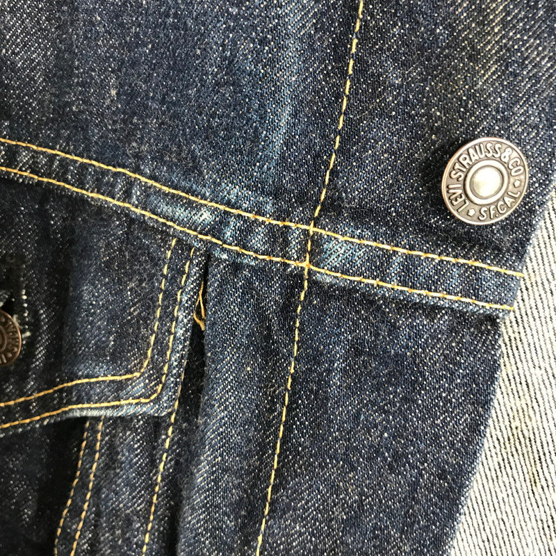 【中古品】【メンズ】 LEVIS リーバイス 71557 DENIM JACKET デニム ジャケット アウター 古着 145-260610-mh-01-fuzh サイズ：40 カラー：インディゴ 万代Net店