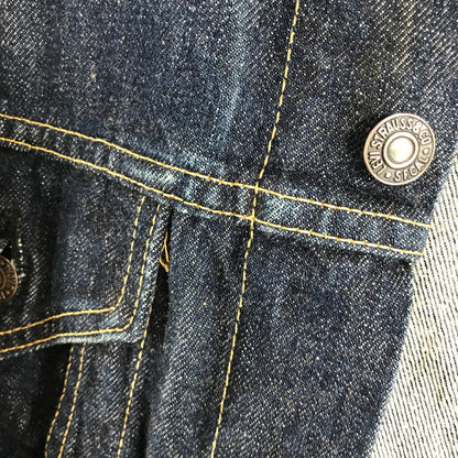 【中古品】【メンズ】 LEVIS リーバイス 71557 DENIM JACKET デニム ジャケット アウター 古着 145-260610-mh-01-fuzh サイズ：40 カラー：インディゴ 万代Net店