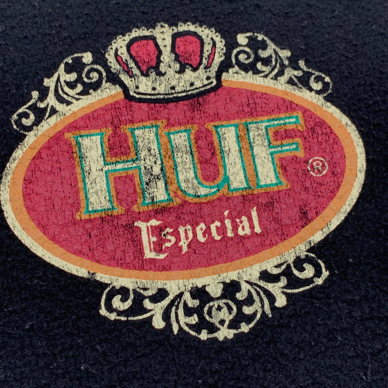 【中古品】【メンズ】 HUF SWEAT SHIRT ハフ スウェットシャツ トップス ブランド 古着 142-260808-gm-33-fuzh サイズ：不明 カラー：ブラック 万代Net店
