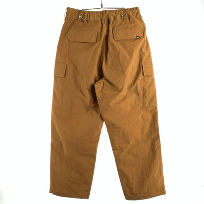 【中古品】【メンズ】 HUF PANTS ハフ ナイロンパンツ ボトムス ブランド 古着 153-260614-gm-17-fuz サイズ：M カラー：ブラウン 万代Net店
