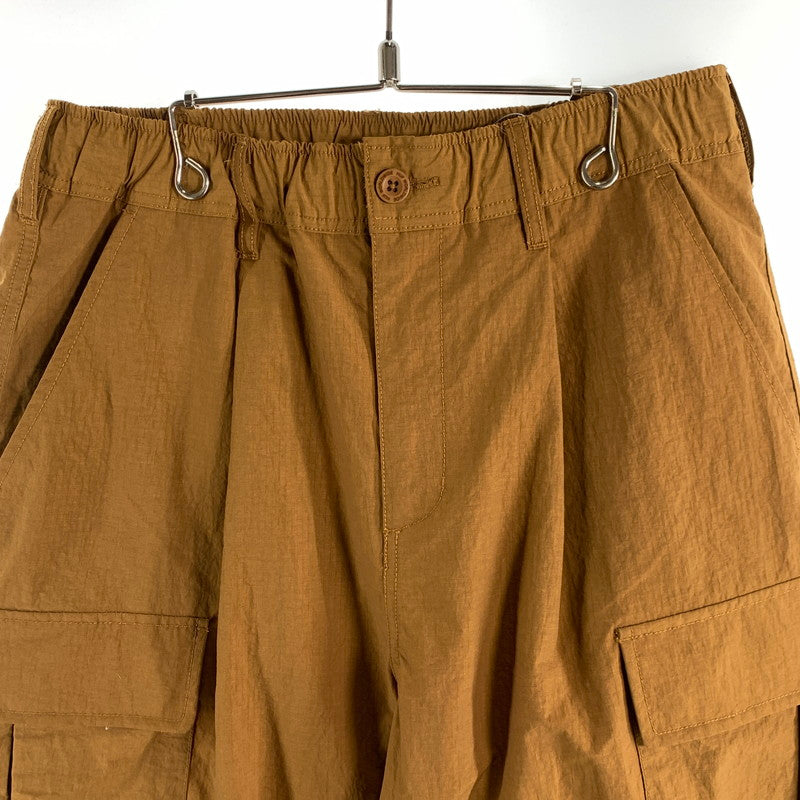 【中古品】【メンズ】 HUF PANTS ハフ ナイロンパンツ ボトムス ブランド 古着 153-260614-gm-17-fuz サイズ：M カラー：ブラウン 万代Net店