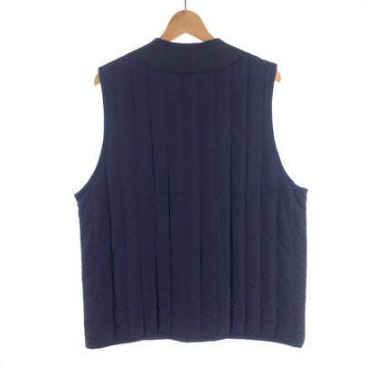 【中古品】【メンズ】 HUF QUILTING VEST ハフ キルティングベスト ジャケット ブランド 古着 142-260726-gm-14-fuzh サイズ：M カラー：ネイビー 万代Net店