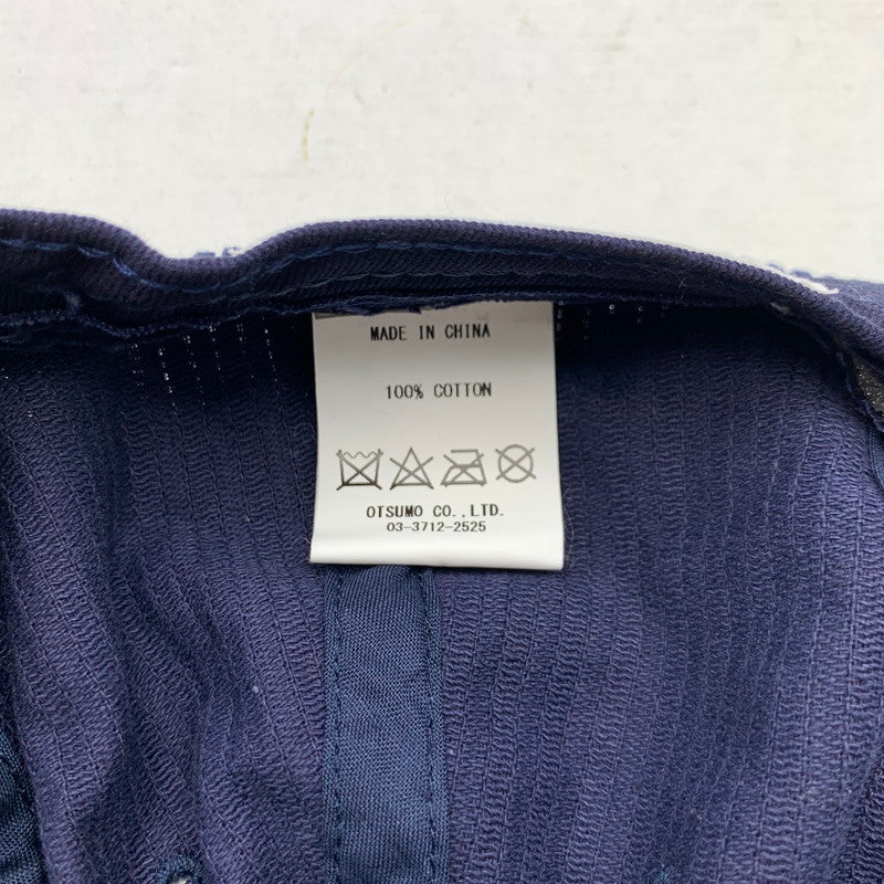 【中古品】【メンズ/レディース】 HUMAN MADE ヒューマンメイド 6パネル コーデュロイ キャップ 帽子 185-260615-vt-93-fuzh カラー：ネイビー 万代Net店