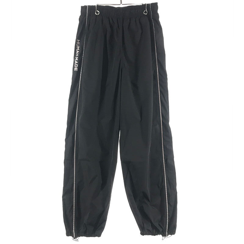 【中古品】【メンズ】 HUMAN MADE ヒューマンメイド HM28PT022 REFLECTIVE LINE PANTS リフレクティブ ライン パンツ ズボン BLACK SIZE:L 24AW 153-260613-io-37-fuzh 万代Net店
