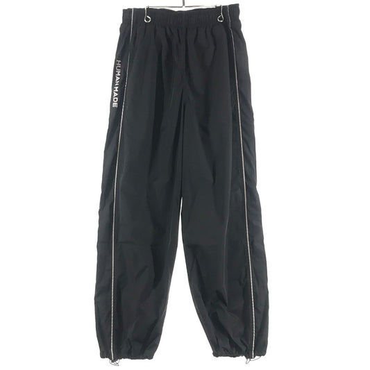 【中古品】【メンズ】 HUMAN MADE ヒューマンメイド HM28PT022 REFLECTIVE LINE PANTS リフレクティブ ライン パンツ ズボン BLACK SIZE:L 24AW 153-260613-io-37-fuzh 万代Net店