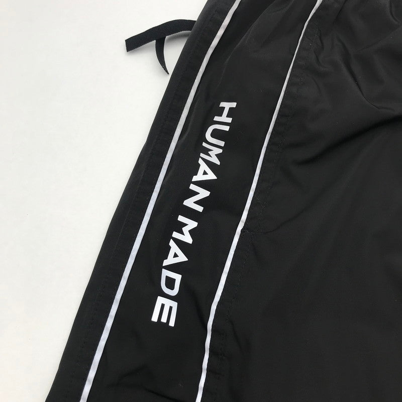 【中古品】【メンズ】 HUMAN MADE ヒューマンメイド HM28PT022 REFLECTIVE LINE PANTS リフレクティブ ライン パンツ ズボン BLACK SIZE:L 24AW 153-260613-io-37-fuzh 万代Net店