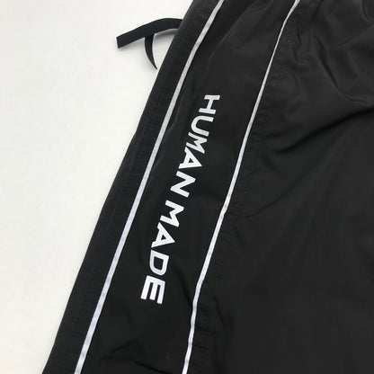 【中古品】【メンズ】 HUMAN MADE ヒューマンメイド HM28PT022 REFLECTIVE LINE PANTS リフレクティブ ライン パンツ ズボン BLACK SIZE:L 24AW 153-260613-io-37-fuzh 万代Net店