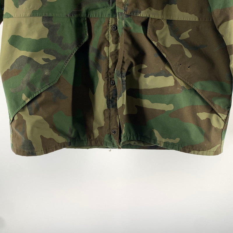 【中古品】【メンズ】 U.S.ARMY USアーミー ECWCS GEN1 GORE-TEX PARKA CAMO SIZE:M メンズ カモ ゴアテックスパーカー カモフラ カモフラージュ 迷彩柄 ※穴有・スレあり・汚れあり 145-260613-io-24-fuzh 万代Net店