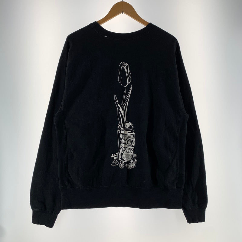 【中古品】【メンズ】 WASTED YOUTH ウェイステッドユース OTSUMO PLAZA限定 SWEATSHIRT スウェットシャツ BLACK SIZE:XL メンズ 142-260613-io-25-fuzh 万代Net店