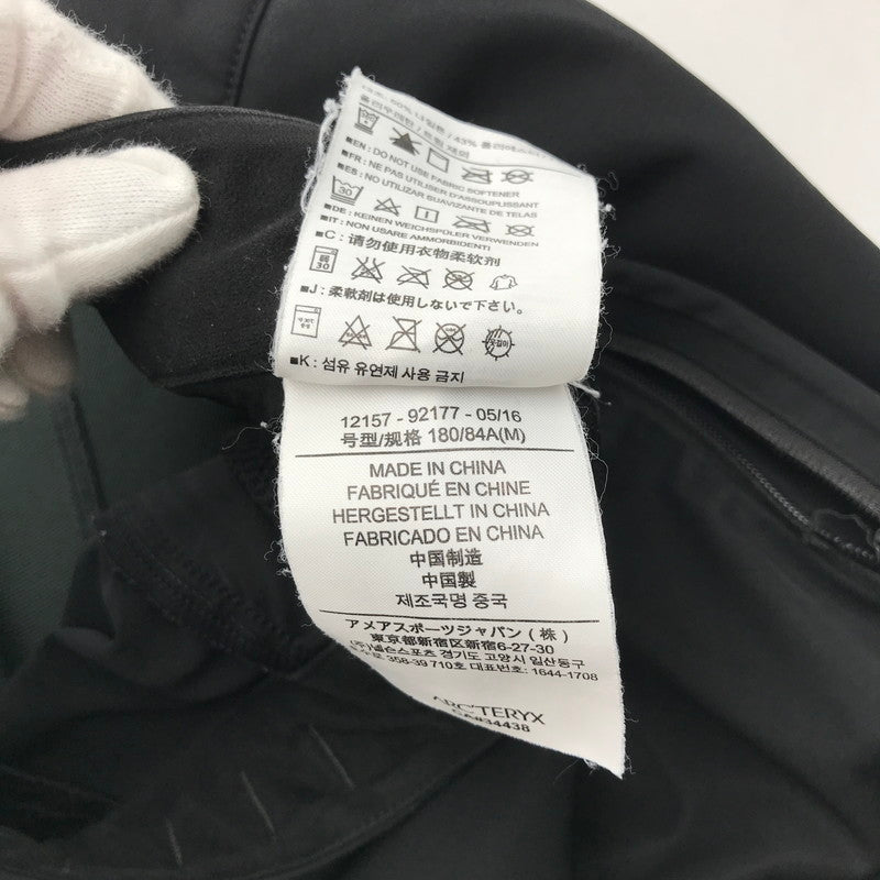 【中古品】【メンズ】 ARC’TERYX アークテリクス 12157 GAMMA ROCK PANT ガンマ ロックパンツ BLACK SIZE:M ※ジップ破損・スレ、剥がれ、使用感有 155-260613-io-31-fuzh 万代Net店