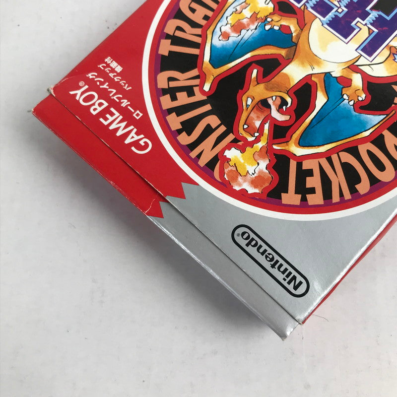 【中古品】 ゲームボーイ ポケットモンスター 赤 GB 箱破れ・内箱欠品 ポケモン レトロゲーム [CERO区分_A / 全年齢対象商品] 023-260611-io-03-fuzh 万代Net店