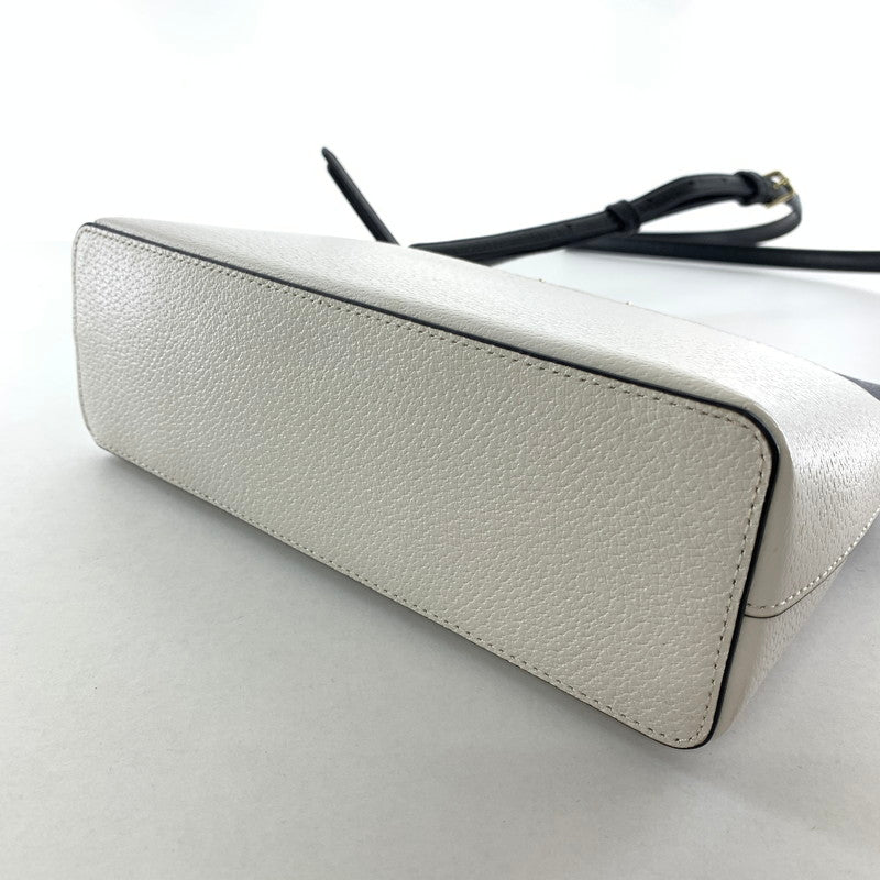 【中古品】【レディース】 KATE SPADE ケイト・スペード BICOLOR SHOULDER BAG ショルダーバッグ カラーWHITE/BLACK カバン 180-260721-ky-20-fuzh 万代Net店