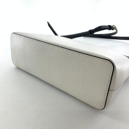 【中古品】【レディース】 KATE SPADE ケイト・スペード BICOLOR SHOULDER BAG ショルダーバッグ カラーWHITE/BLACK カバン 180-260721-ky-20-fuzh 万代Net店
