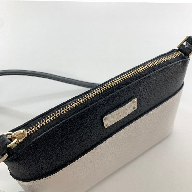 【中古品】【レディース】 KATE SPADE ケイト・スペード BICOLOR SHOULDER BAG ショルダーバッグ カラーWHITE/BLACK カバン 180-260721-ky-20-fuzh 万代Net店