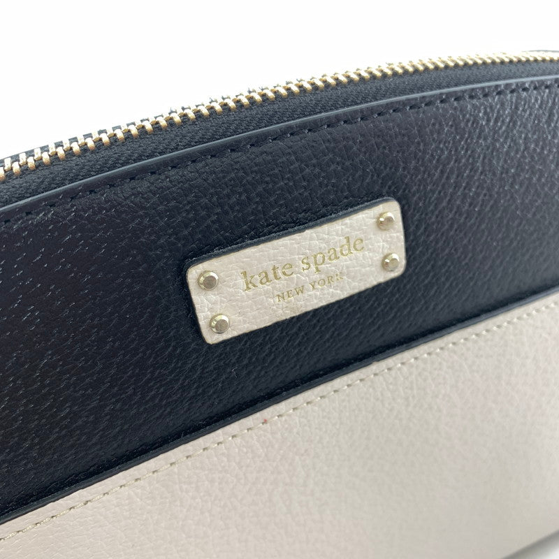 【中古品】【レディース】 KATE SPADE ケイト・スペード BICOLOR SHOULDER BAG ショルダーバッグ カラーWHITE/BLACK カバン 180-260721-ky-20-fuzh 万代Net店